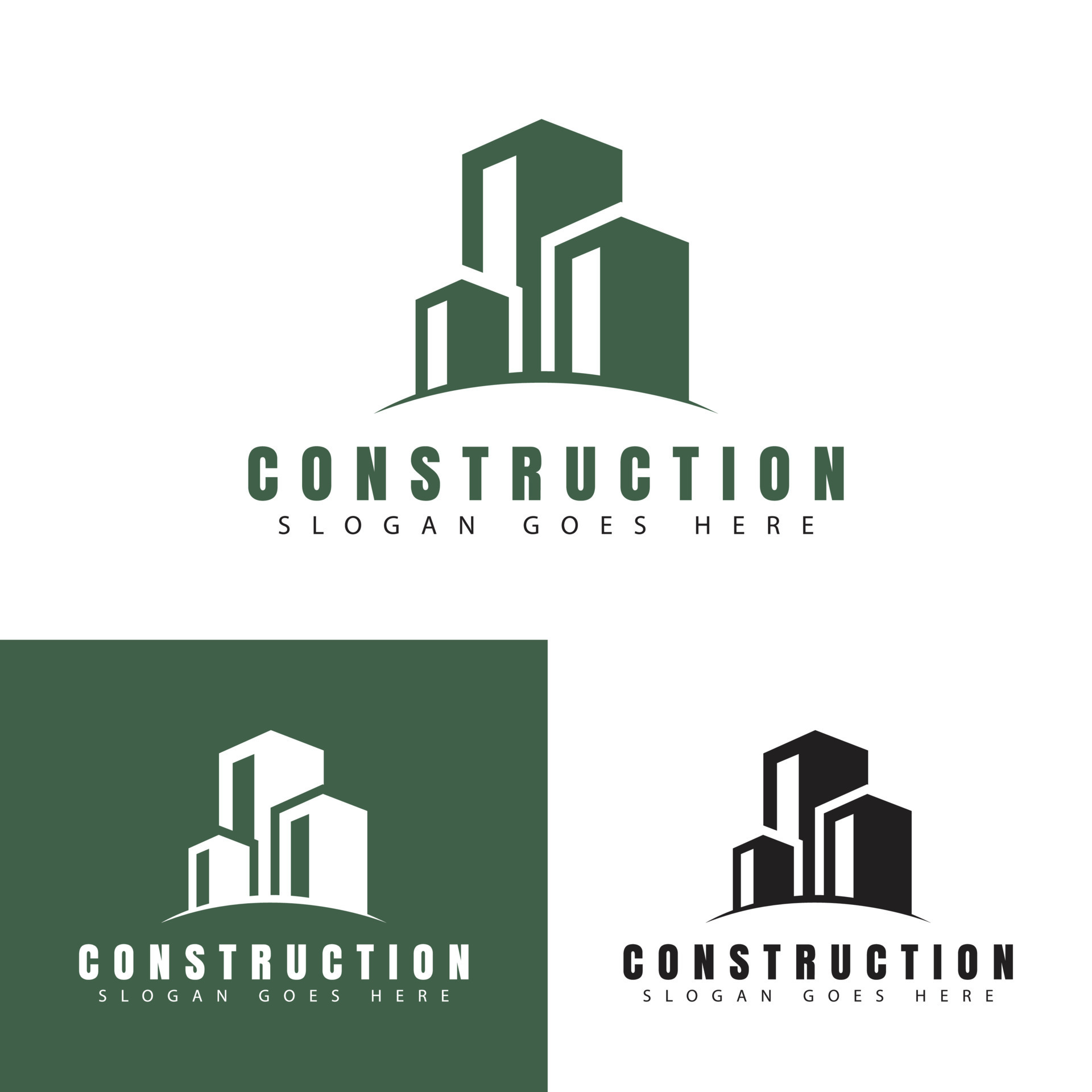construction logo creative design, building logo vector. 14926904