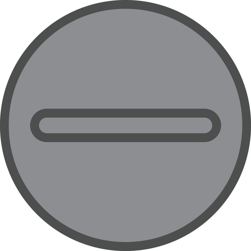 Minus Circle Vector Icon Design