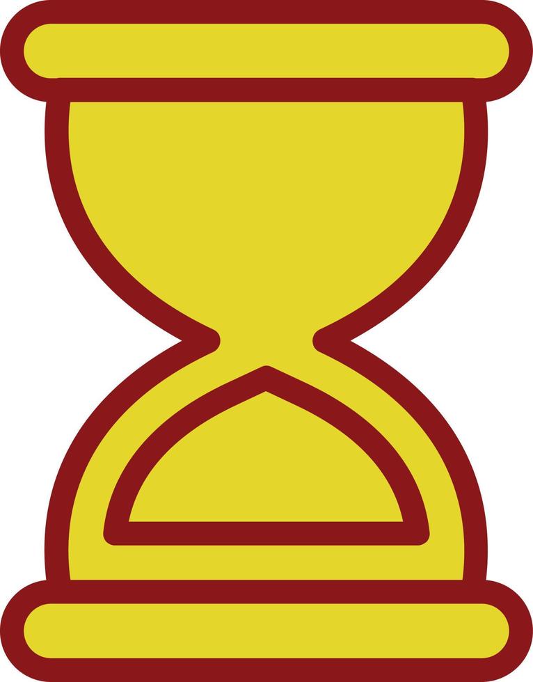 diseño de icono de vector final de reloj de arena