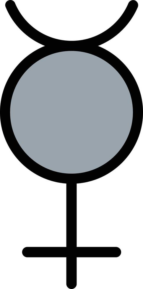 Mercury Vector Icon Design