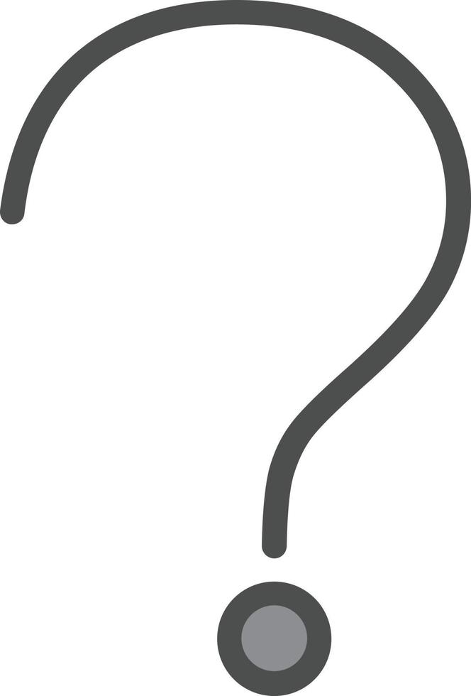 Question Vector Icon Design