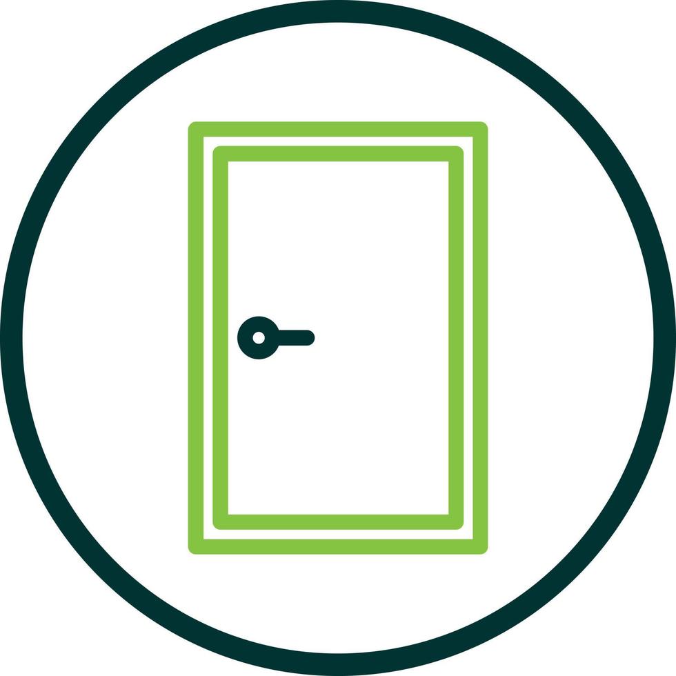 Door Closed Vector Icon Design