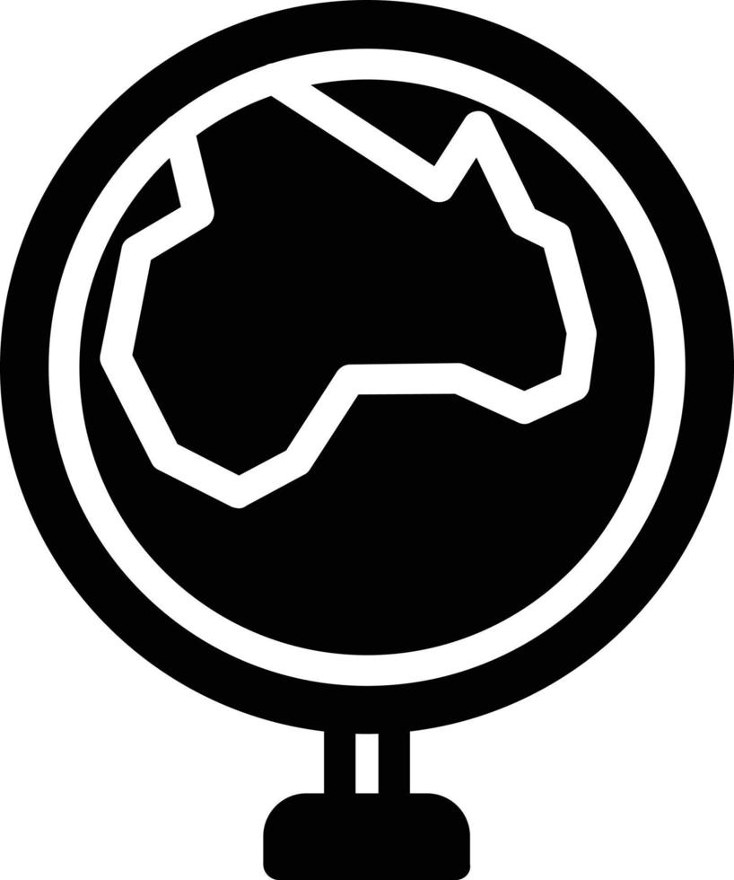diseño de icono de vector de globo americas