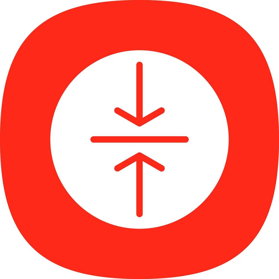 Compress Vector Icon Design