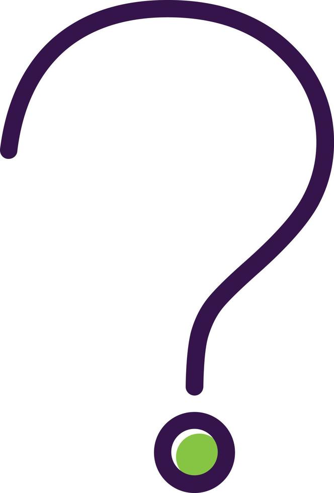 Question Vector Icon Design