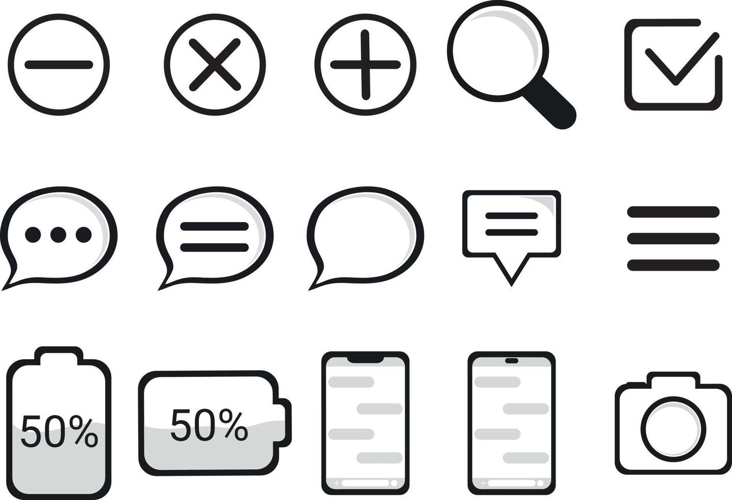 icon pack,15 ready-to-use vector icon packs
