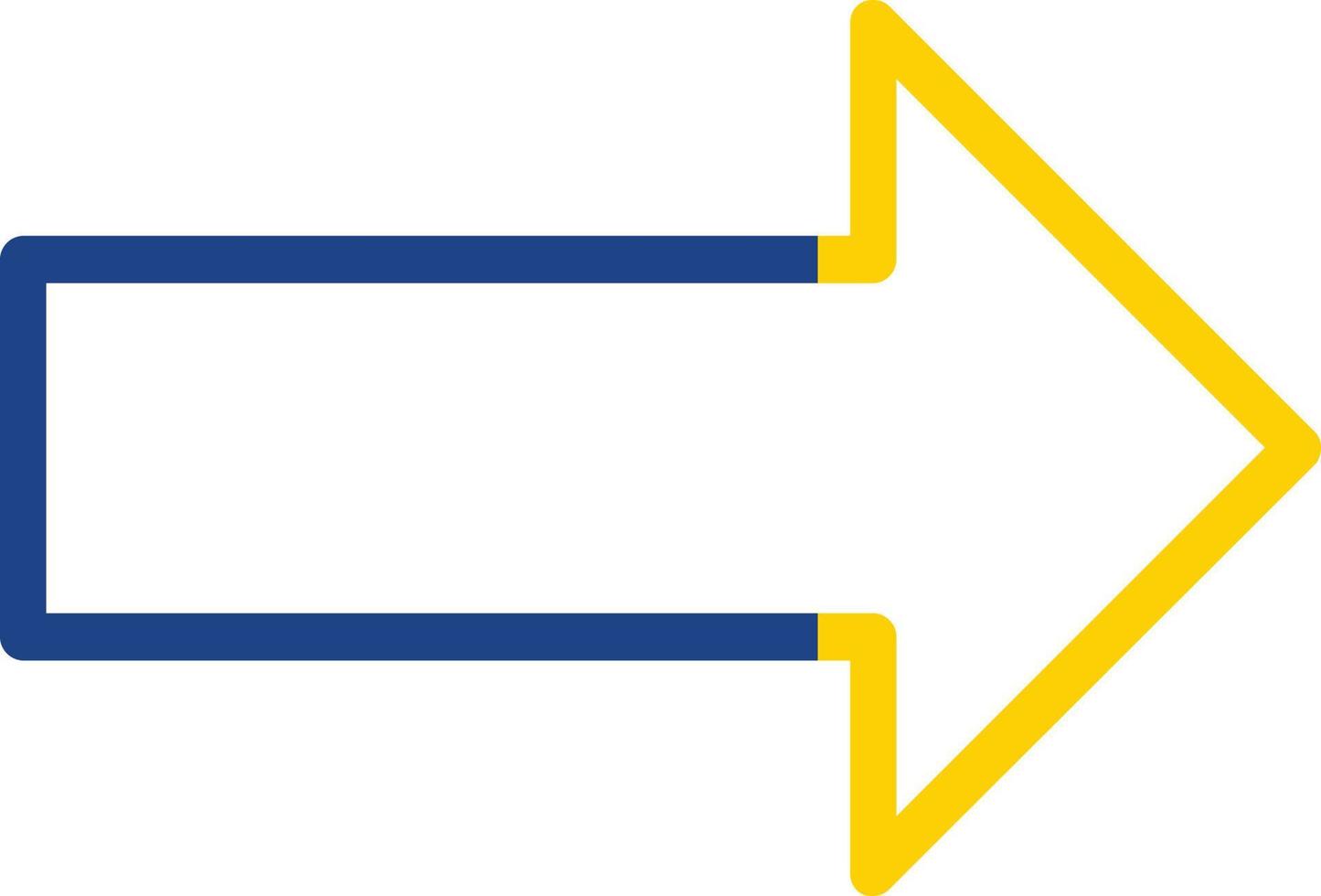Long Arrow Alt Right Vector Icon Design
