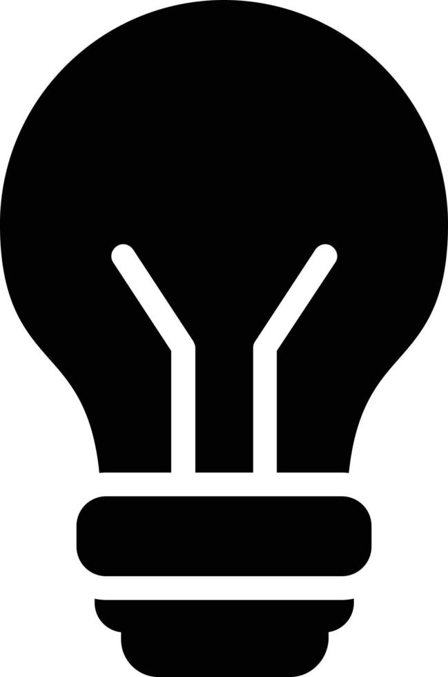 Lightbulb Vector Icon Design