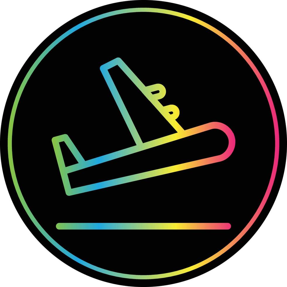 Plane Departure Vector Icon Design