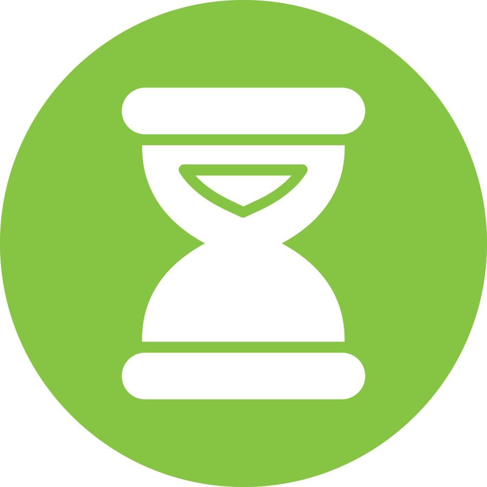 Hourglass Start Vector Icon Design