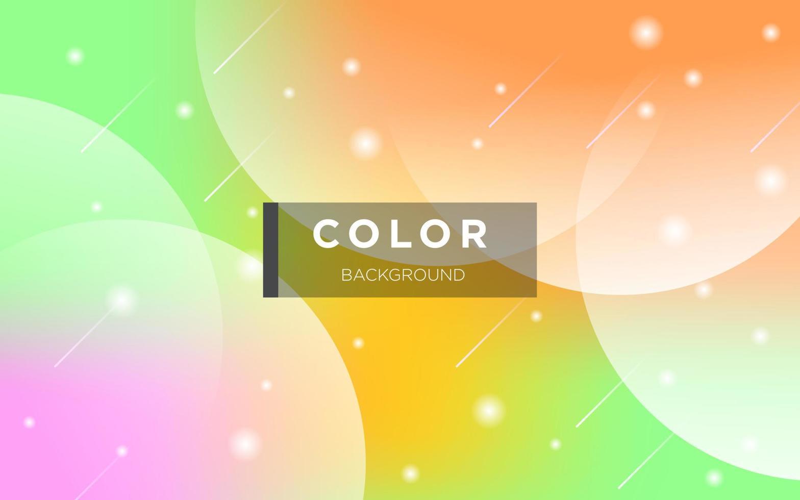 abstract colorful blurry with circle light and dots decoration background. eps10 vector