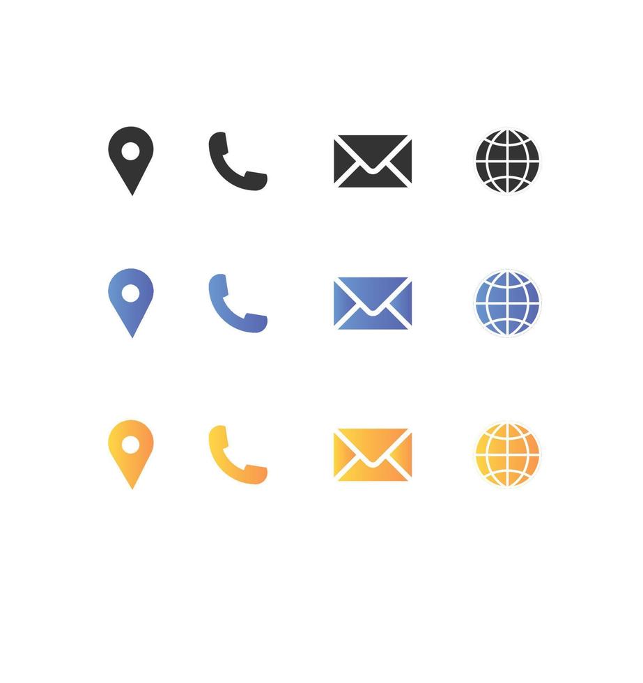 Contact Icon vector. Communication icon vector