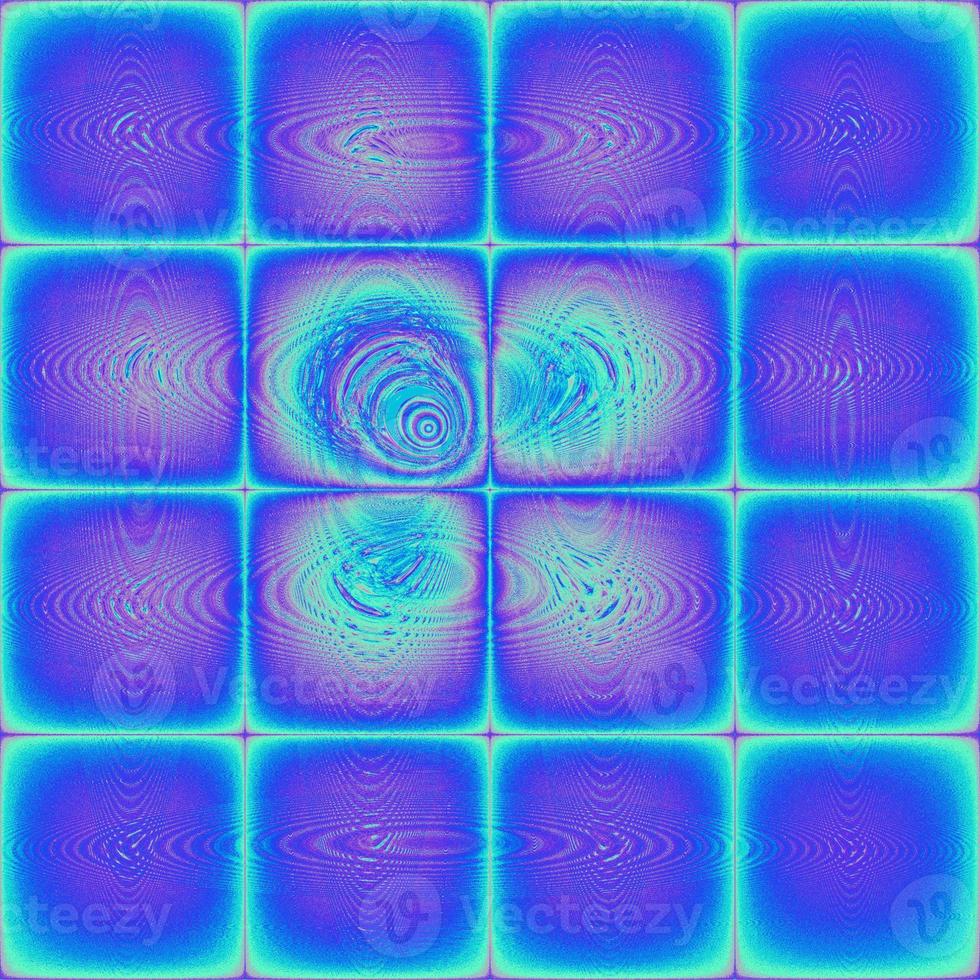 seamless pink blue symmetrical abstract pattern tile from squares, texture, design photo
