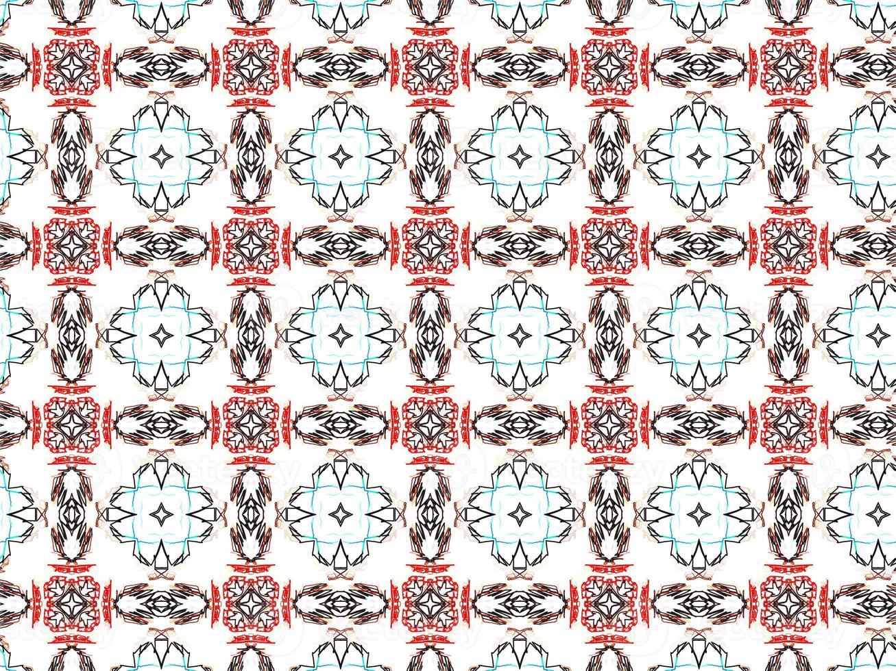 Digital Illustration Kaleidoscope Pattern photo