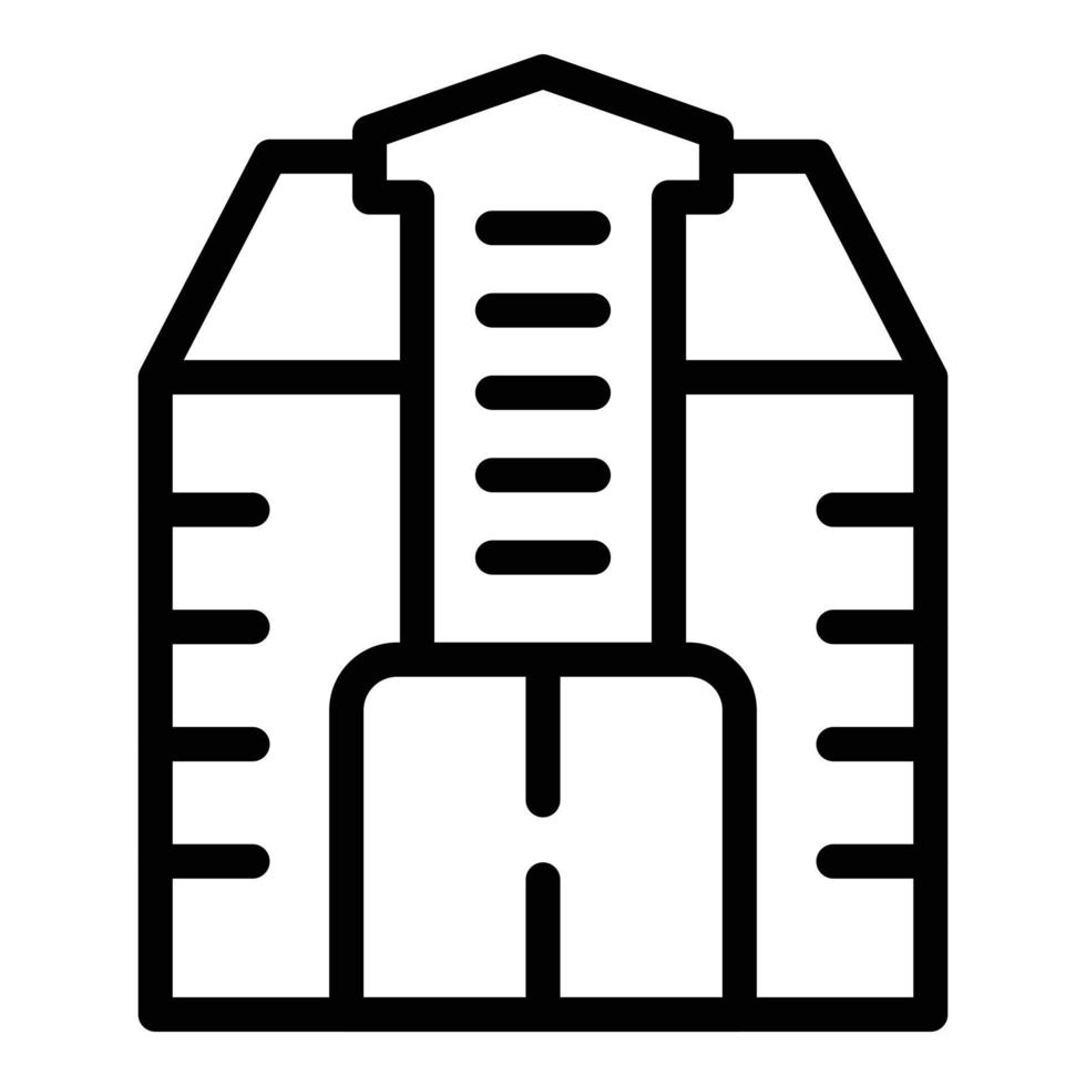 Polish Krakow icon outline vector. City skyline vector