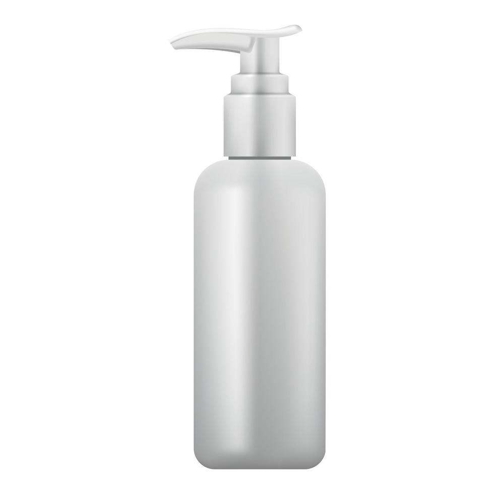 Soap tube icon, realistic style vector