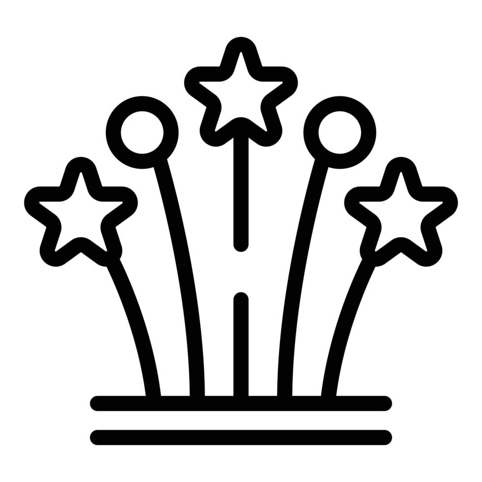 Delight effect icon outline vector. Happy person vector