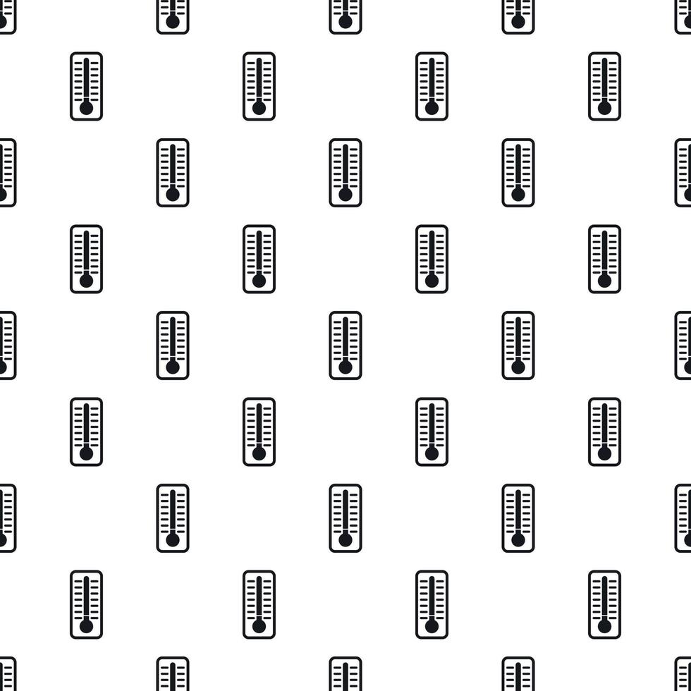 Thermometer with high temperature pattern vector