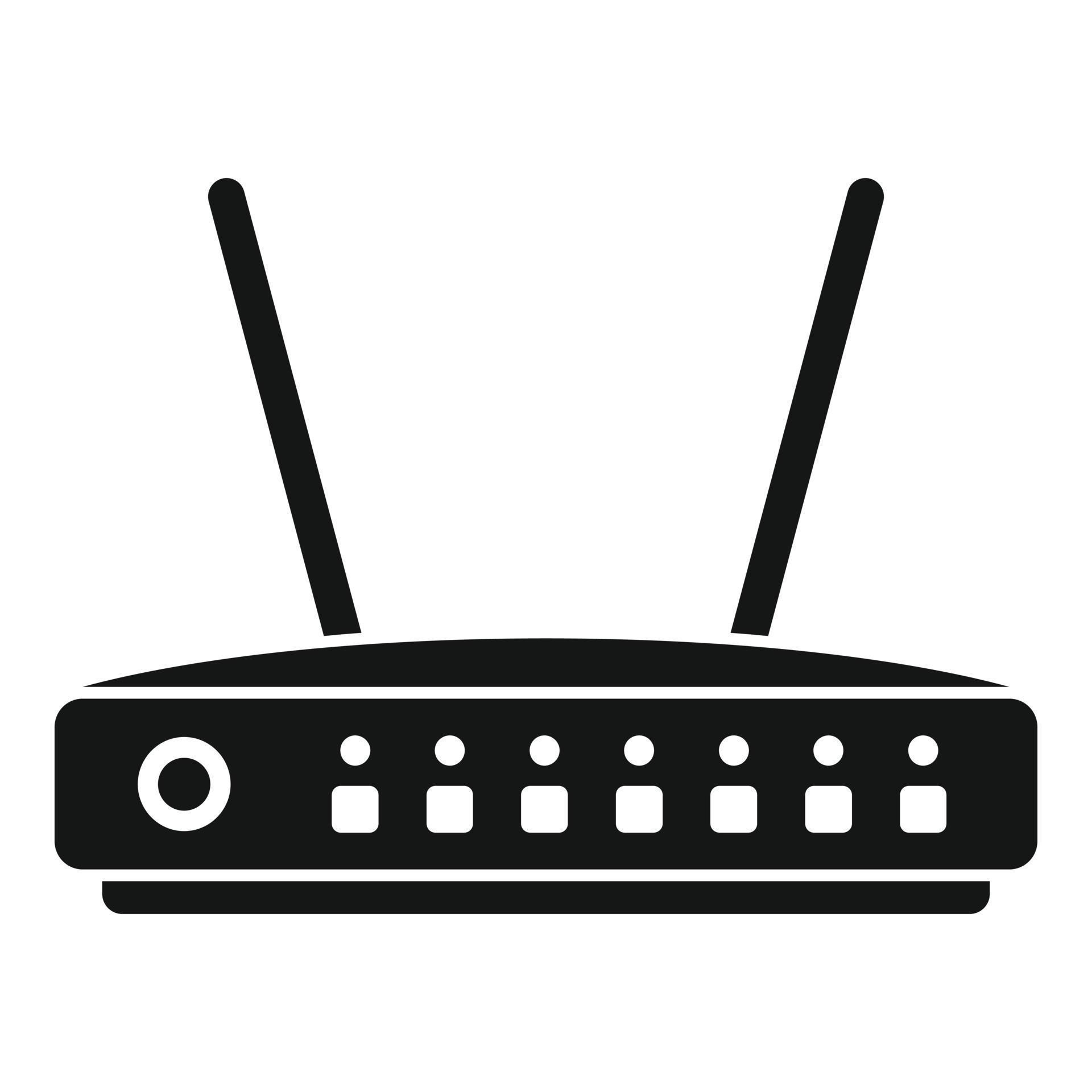 icono de módem de internet vector simple. equipo wifi 14933270 Vector