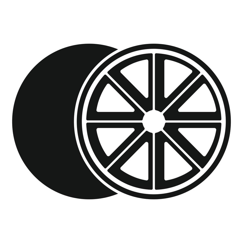 Breakfast grapefruit icon simple vector. Citrus fruit vector