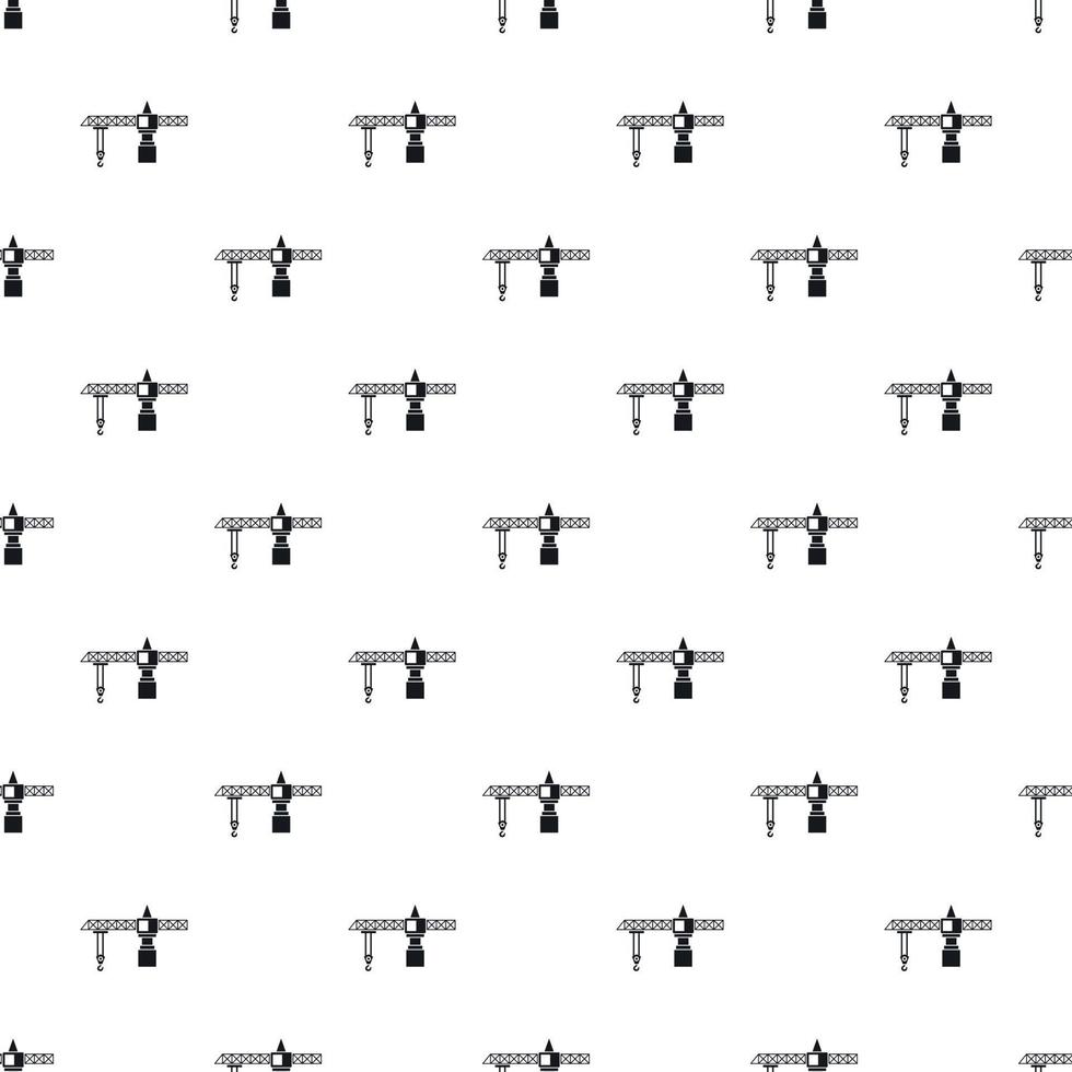 Crane pattern, simple style vector