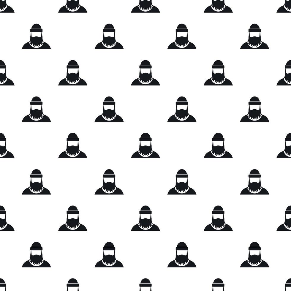Lumberjack pattern, simple style vector