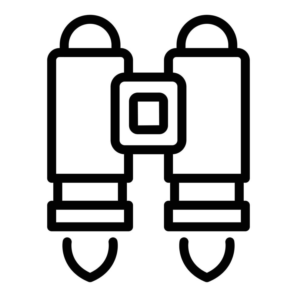 Growth jetpack icon outline vector. Boost speed vector