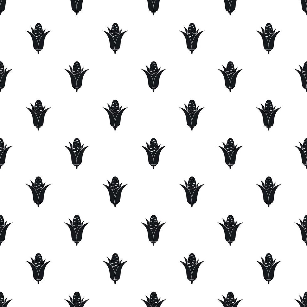 Corn pattern, simple style vector