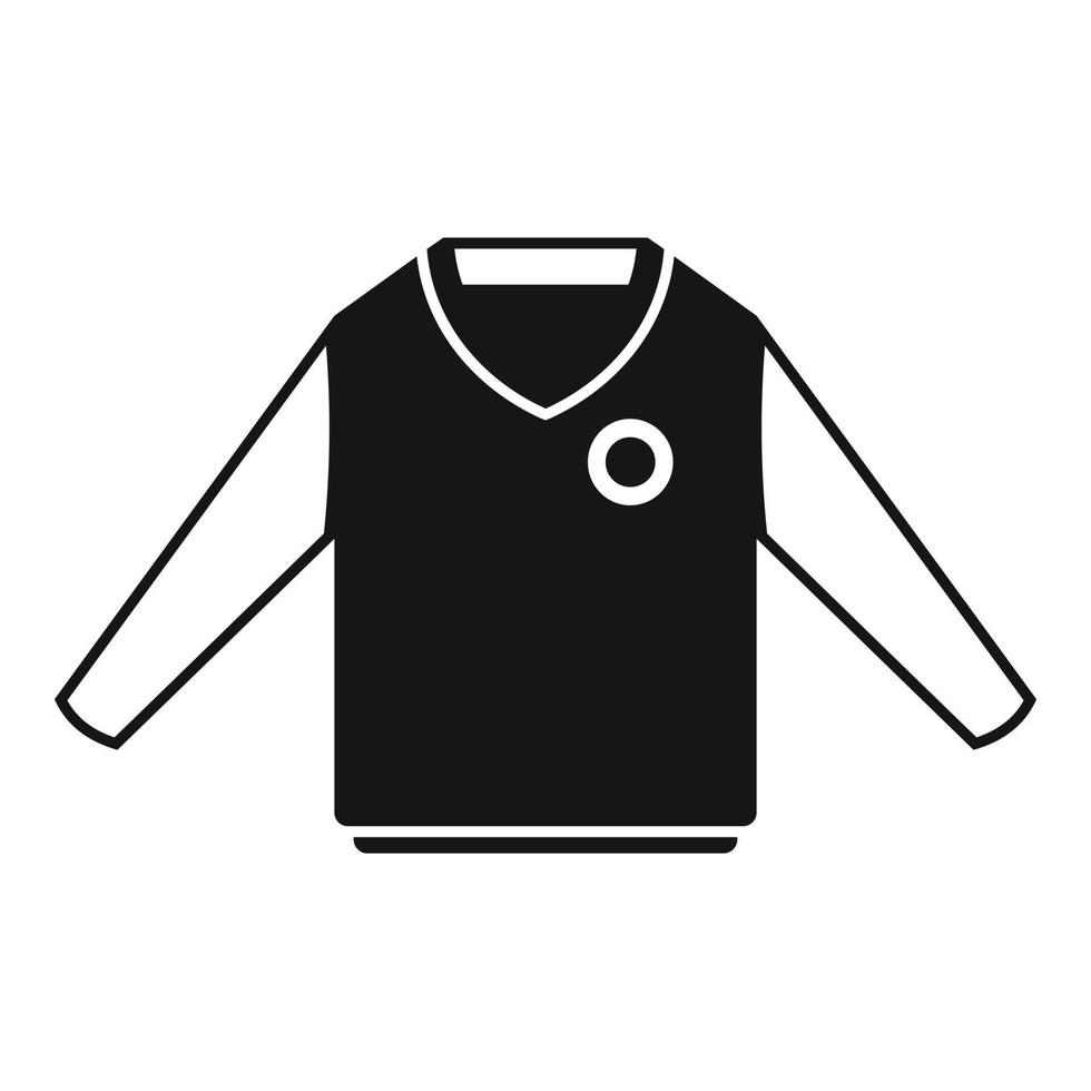 Shirt suit icon simple vector. Fashion back vector