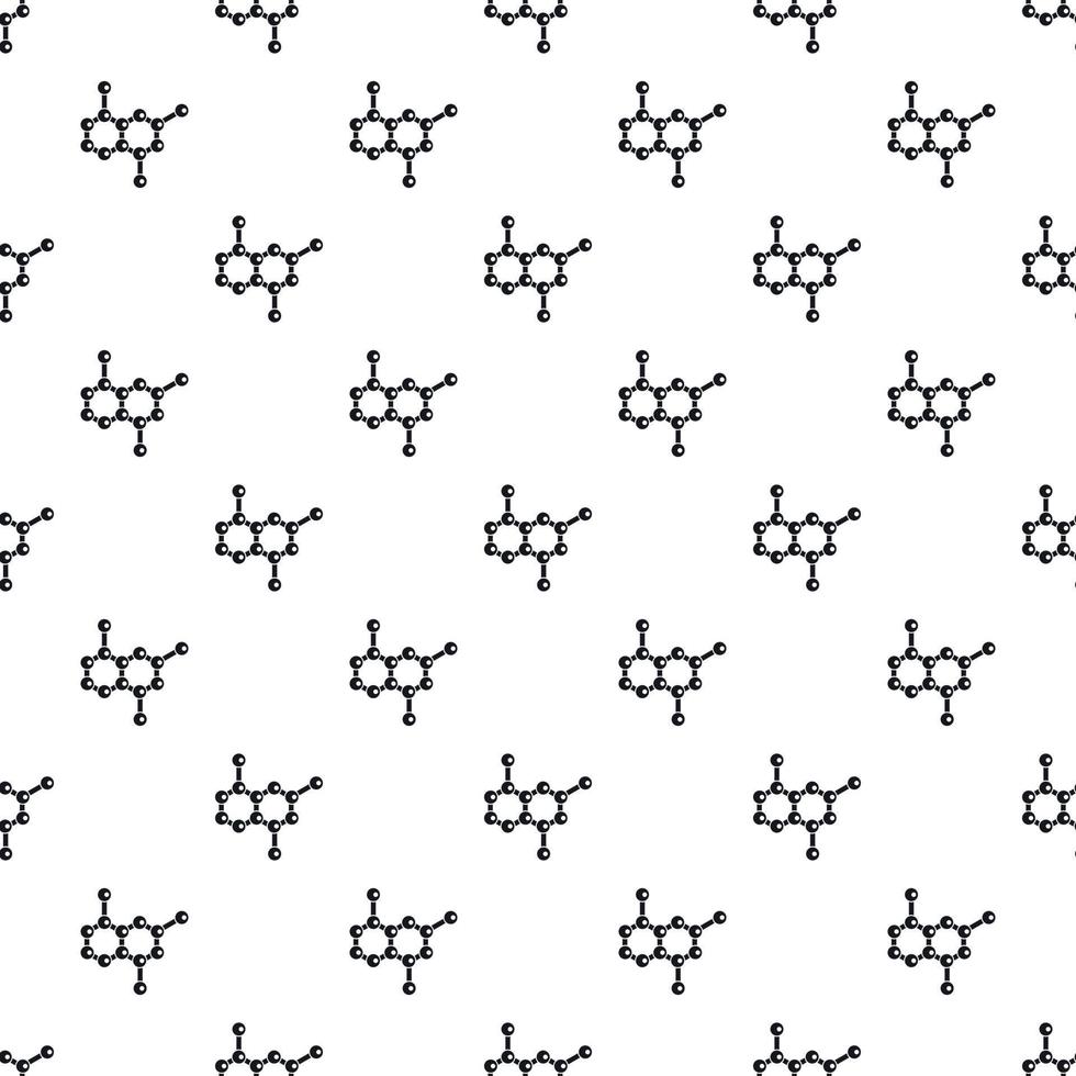 Crystal lattice pattern, simple style vector