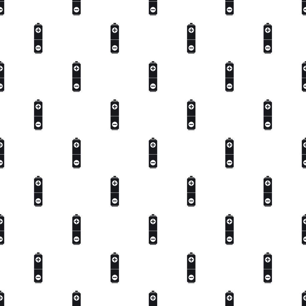 Battery pattern, simple style vector