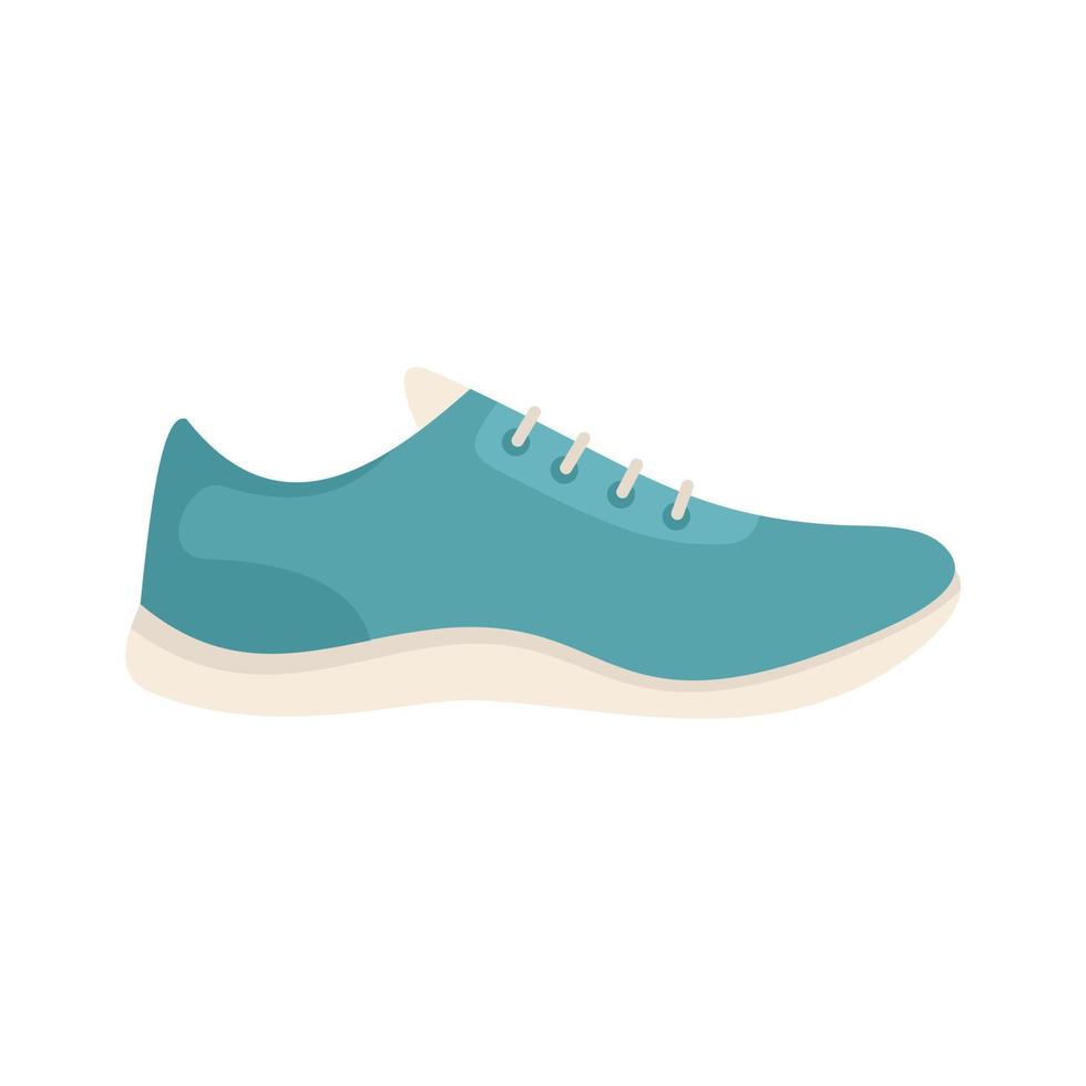 Sport shoe icon flat isolated vector