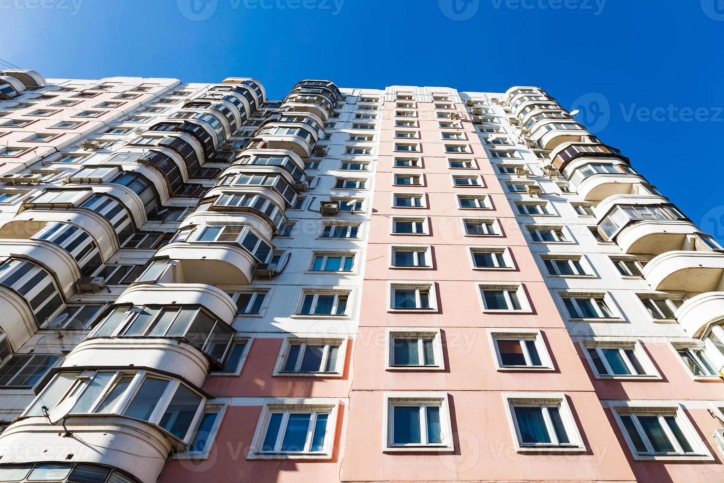 facade of modern multi storey house photo