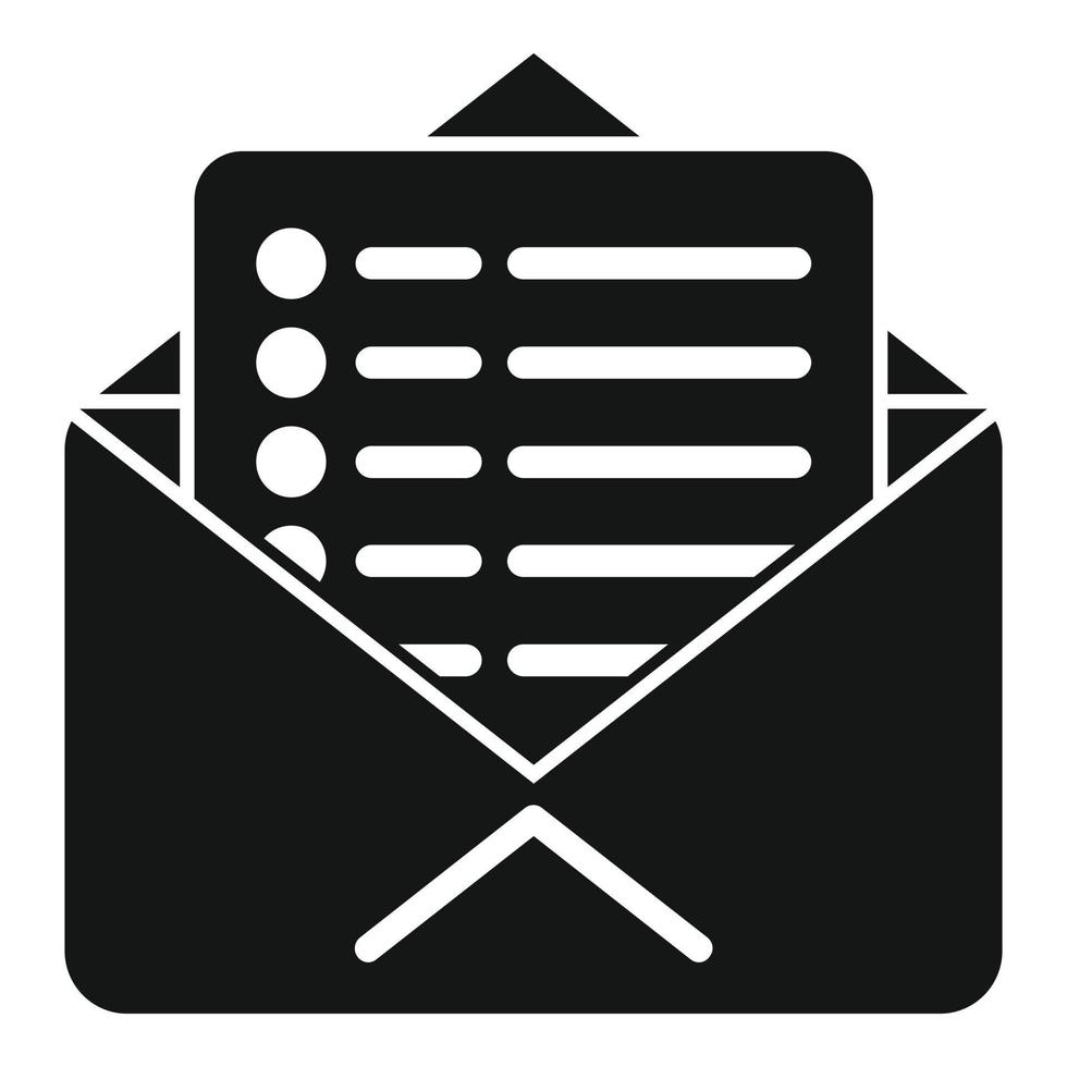Mail database icon simple vector. Platform system vector