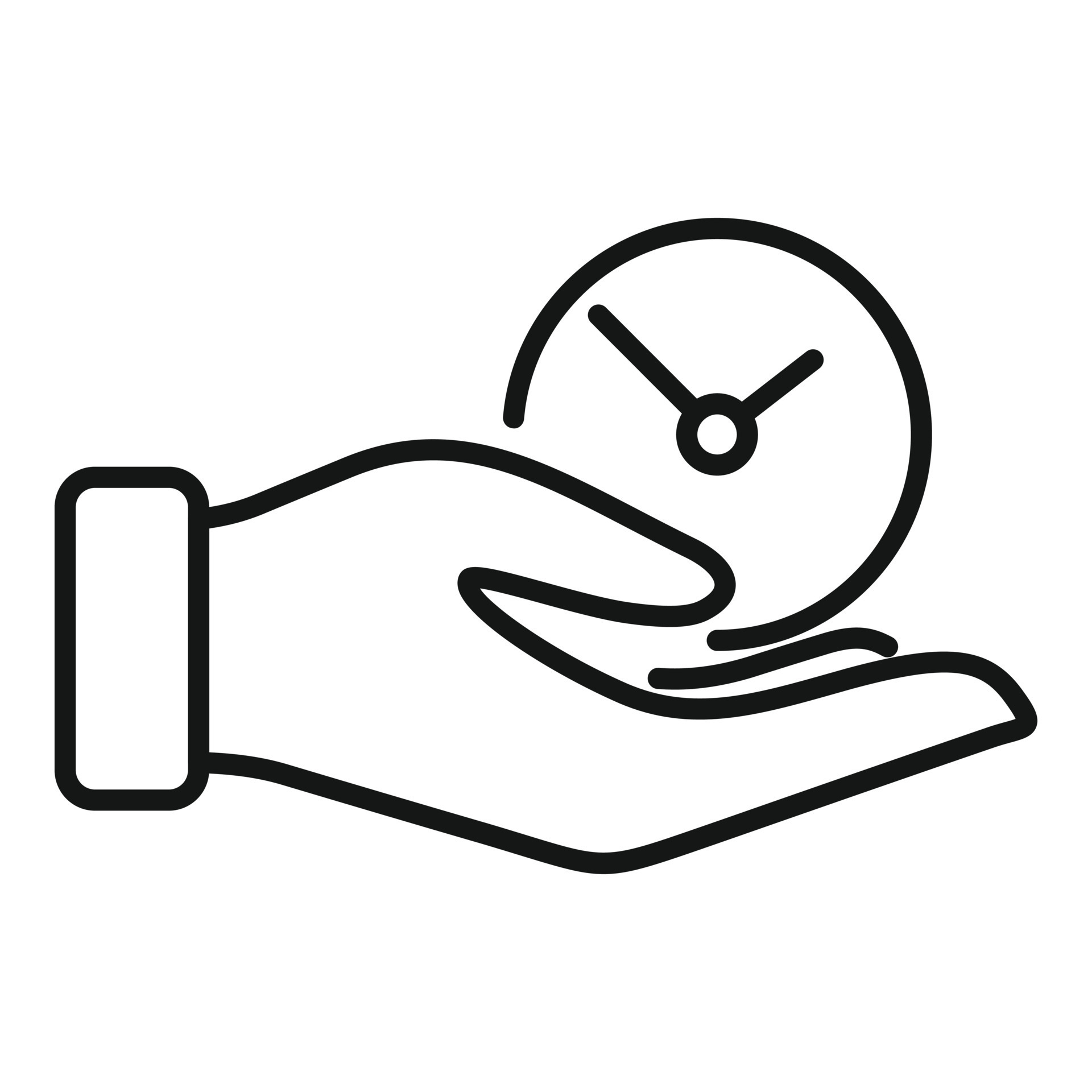 Keep work hour icon outline vector. Office time 14937816 Vector Art at Vecteezy