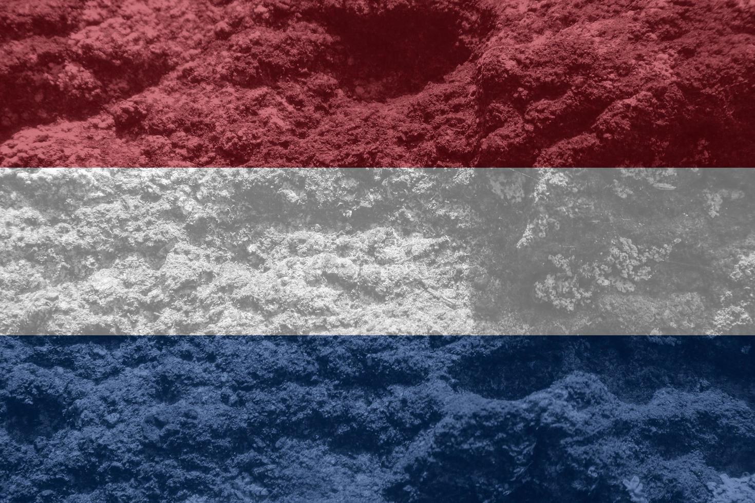 netherlands flag texture as background photo