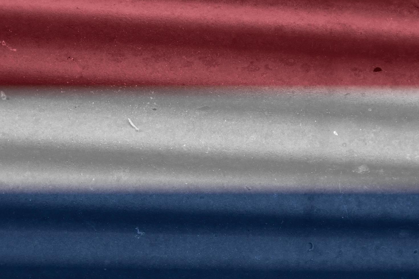 netherlands flag texture as background photo