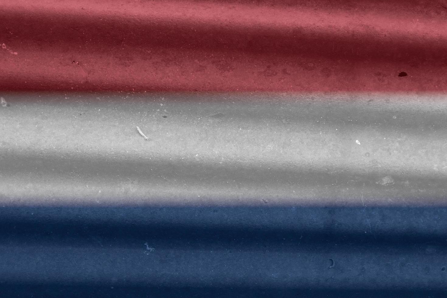 netherlands flag texture as background photo