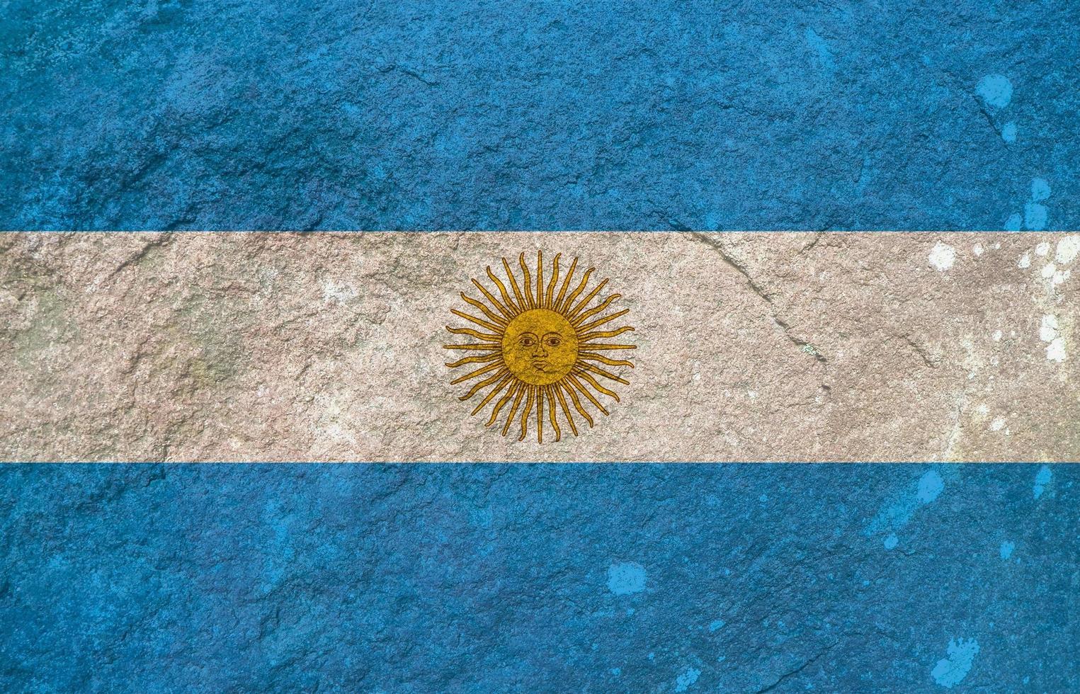 Argentinian flag texture as background photo