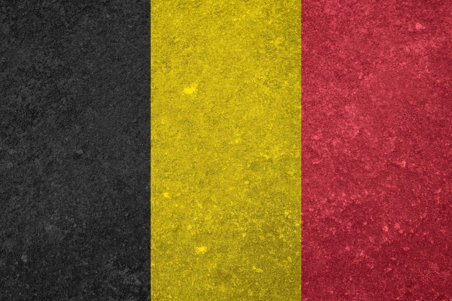 Belgian flag texture as background photo