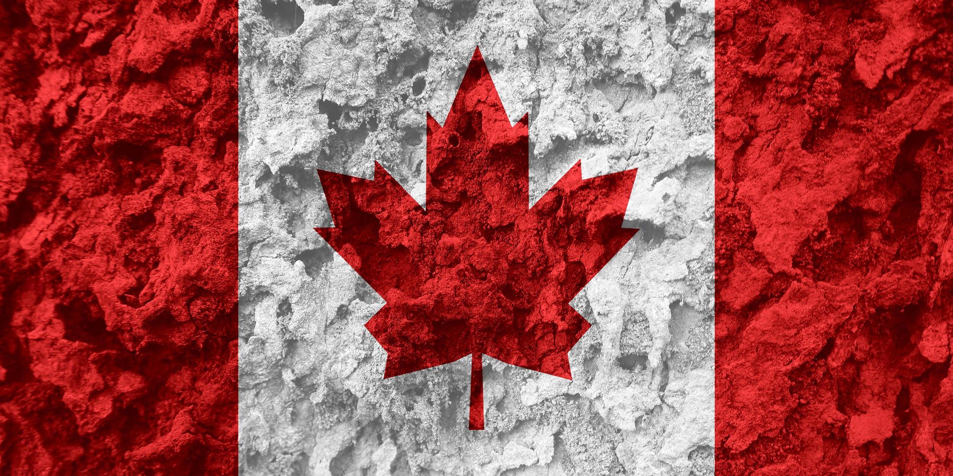 canadian flag texture as background photo