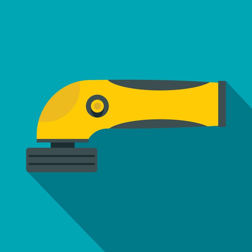Grinder machine icon, flat style vector