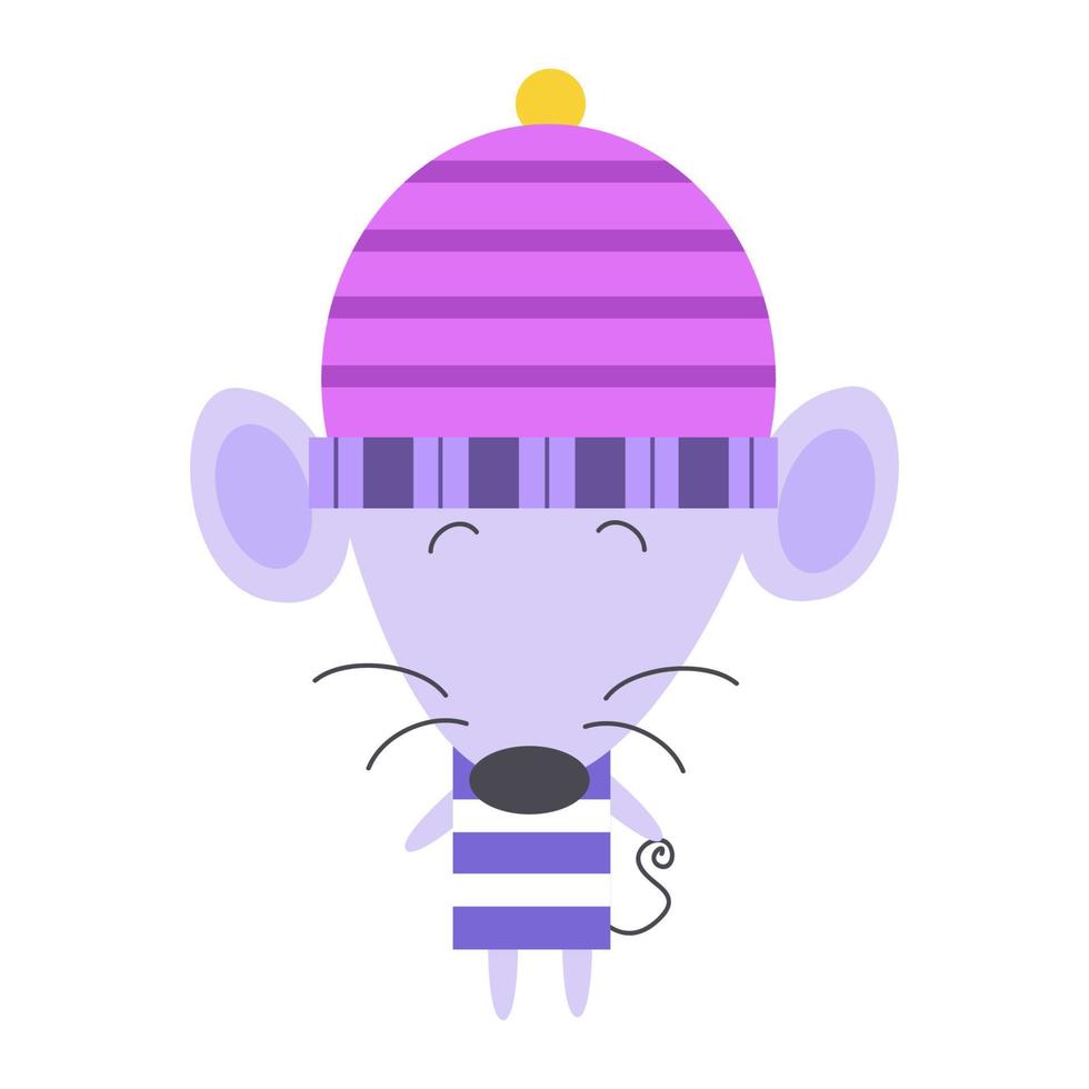 Cute Animals Cartoon Characters suitable for children's clothing designs vector