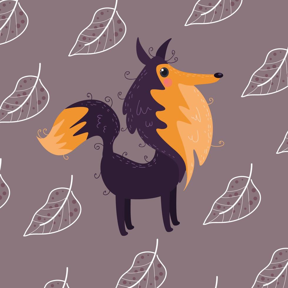 Cute Cartoon Dog Characters suitable for children's clothing designs vector