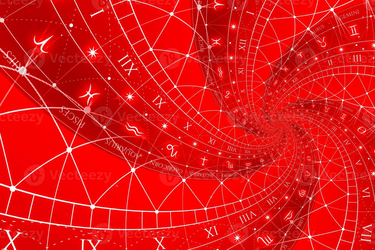 Astrology and alchemy sign background illustration photo