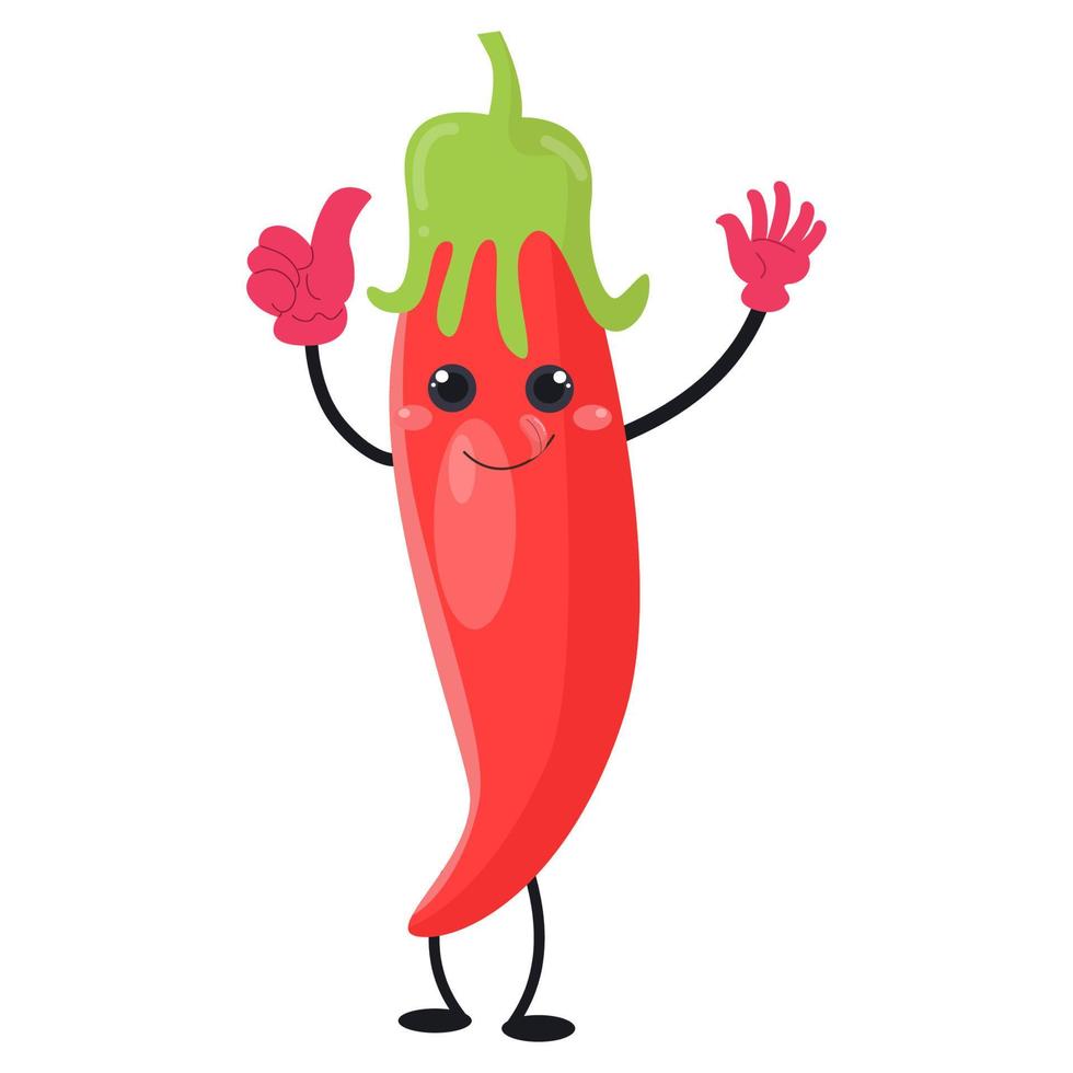 Cartoon vegetables Characters suitable for children's clothing designs vector