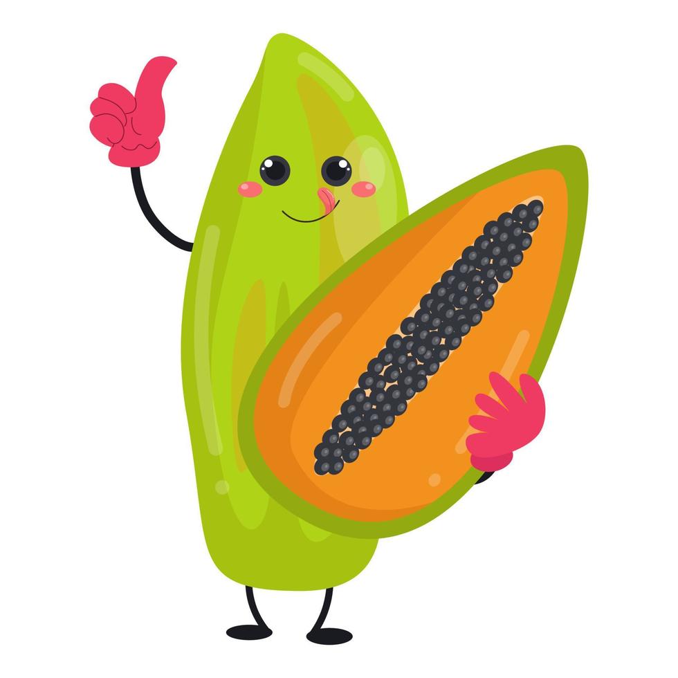 Cartoon Fruit Characters suitable for children's clothing designs vector