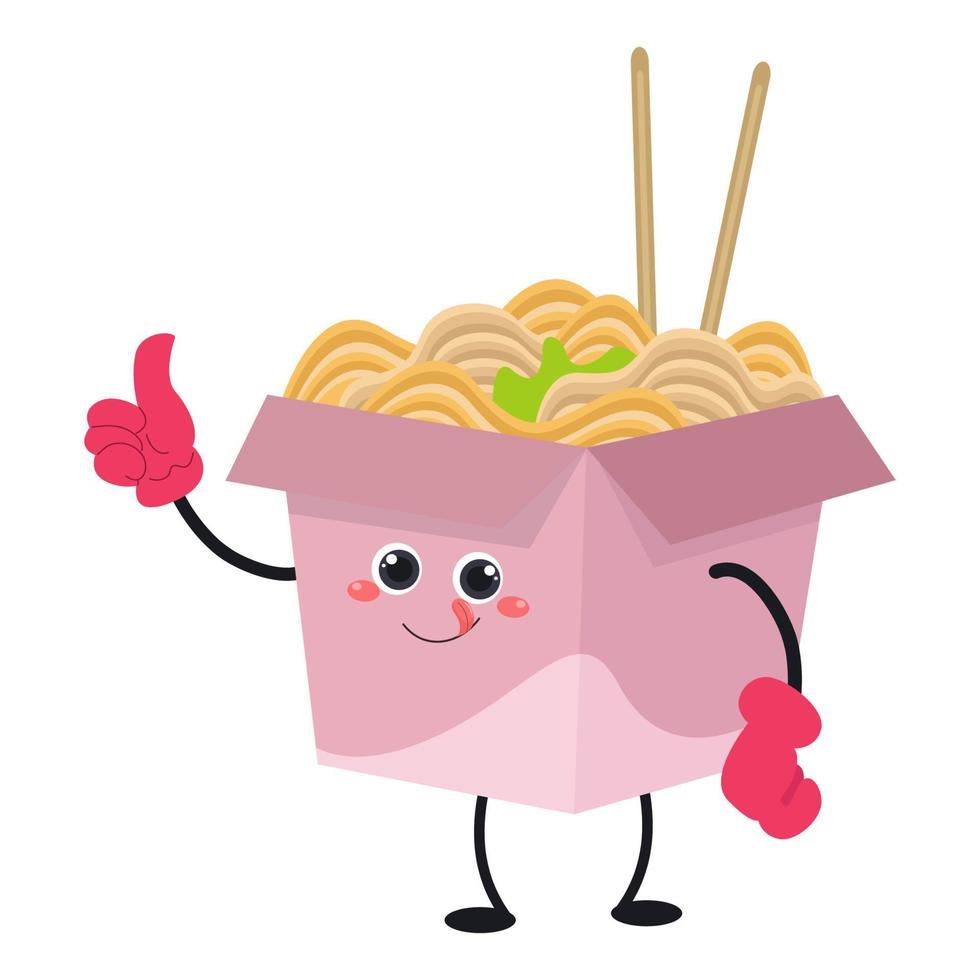 Cartoon Food Characters suitable for children's clothing designs vector