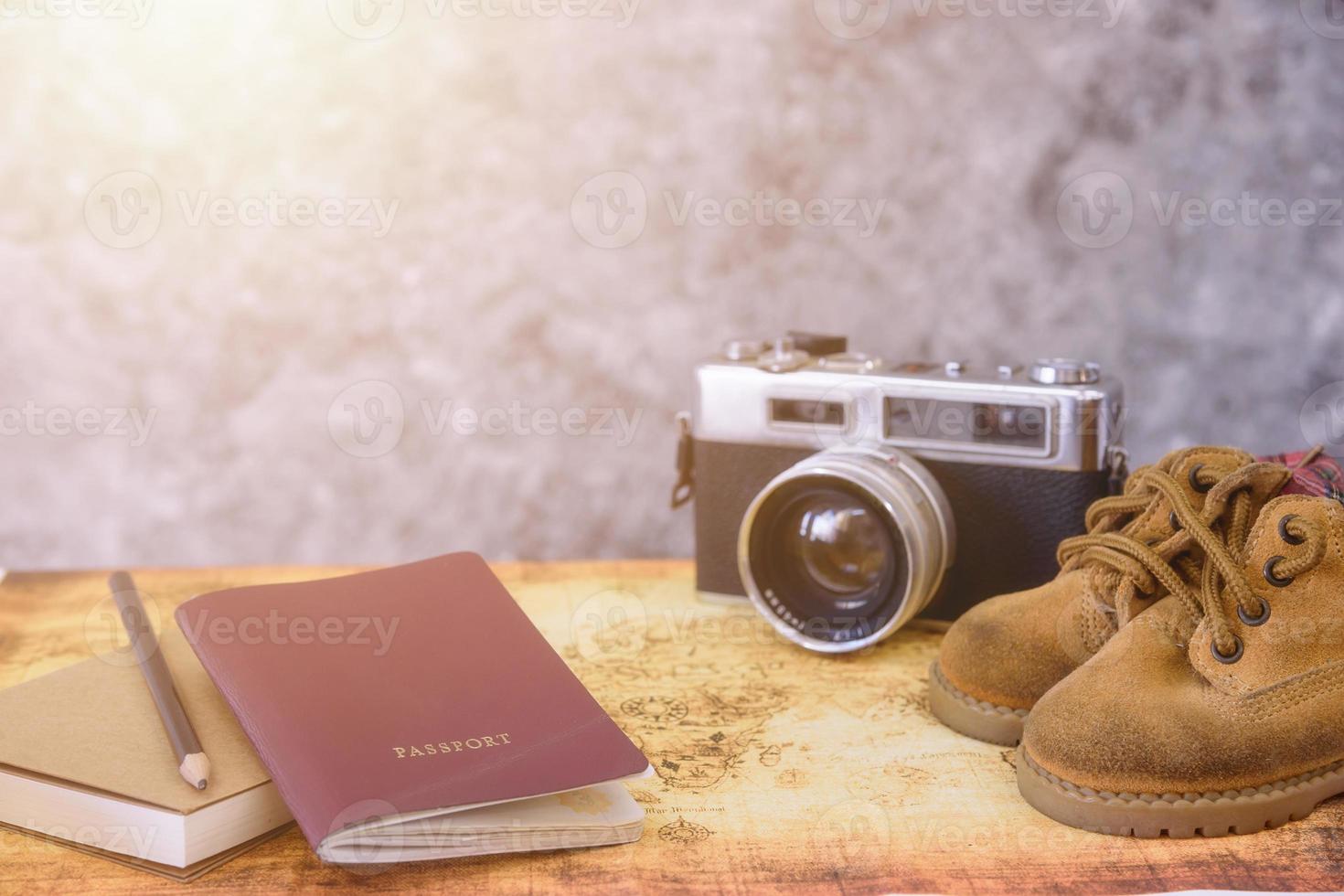 Accessories for Travel concept. photo
