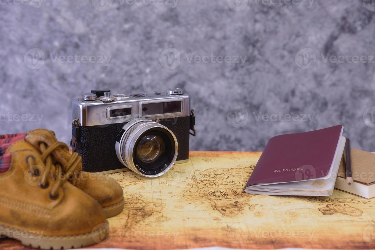Accessories for Travel concept. photo